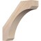 Ekena Millwork 3 1/2"W x 14"D x 14"H Legacy Smooth Knee Brace, Douglas Fir BRC04X14X14LEC00SDF - alternate 1